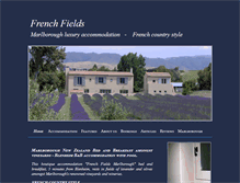 Tablet Screenshot of frenchfields.co.nz